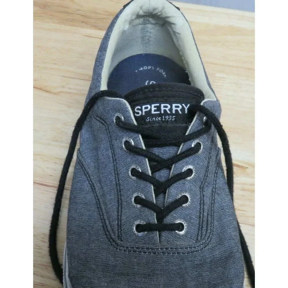 Sperry Top-Sider Mens‎ Size 12 Canvas Boat Shoes STS13147 61790 Textile